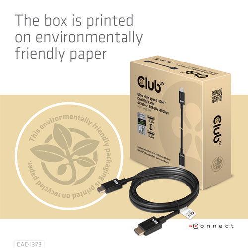 CLUB3D cac-1373 HDMI cable