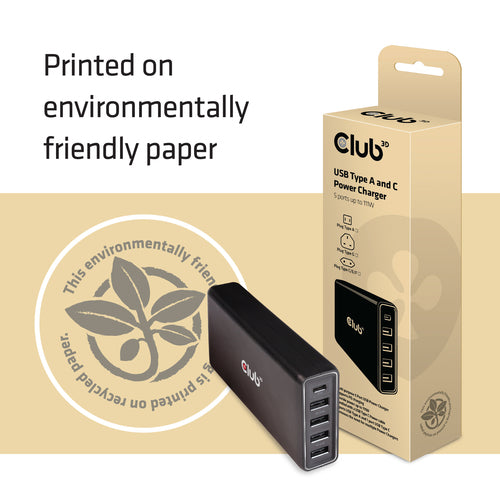 CLUB3D CAC-1903 mobile device charger