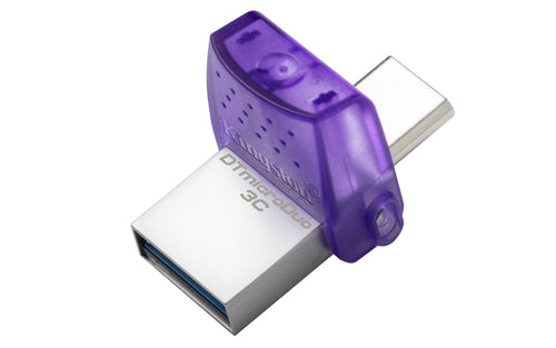Kingston DataTraveler microDuo 3C 128GB Dual USB-Flash-Laufwerk - 200MB/s