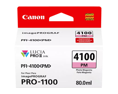 Canon LUCIA PRO II PFI-4100 Fotomagenta-Tintenpatrone 80ml