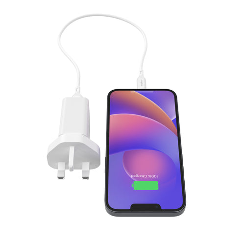 mophie essentials 20W USB-C PD wall adapter