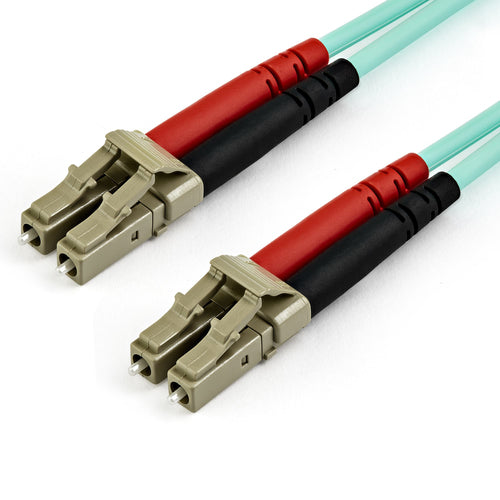 Fiber Optic Cable StarTech 15m OM3 Multimode 100G LC/UPC Low Insertion Loss