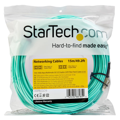 StarTech.com A50FBLCLC15 InfiniBand/fibre optic cable