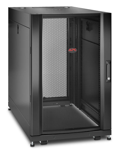 18U Server Rack Enclosure Freestanding Black APC NetShelter SX