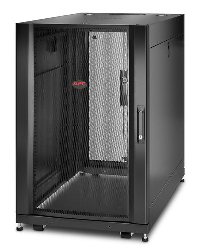 18U Server Rack Enclosure Freestanding Black APC NetShelter SX