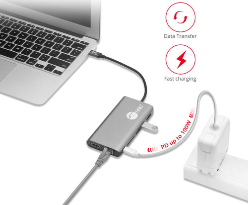 Siig JU-DK0F11-S1 laptop dock/port replicator
