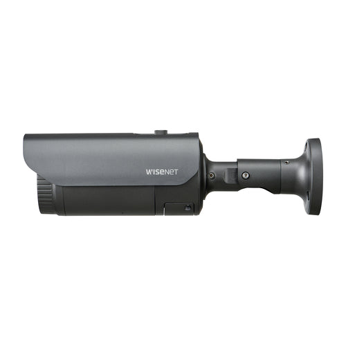 Outdoor Wired IP Security Camera Hanwha QNO-8080R Bullet Grey