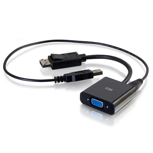 DisplayPort to VGA Adapter 0.2032m Male to Female Cable