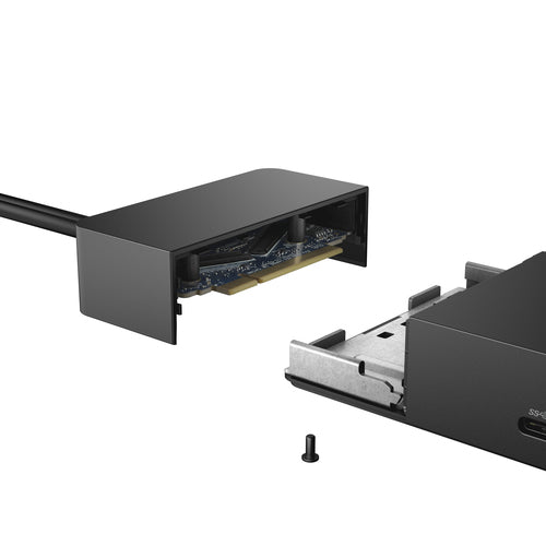 Dell WD19 USB-C Dockingstation Kabelgebunden 10 Gbit/s Schwarz
