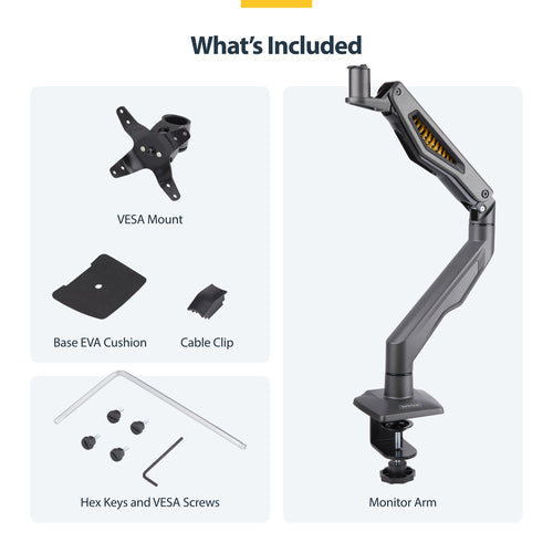 StarTech.com H1M1AG2-MONITOR-ARM monitor mount / stand