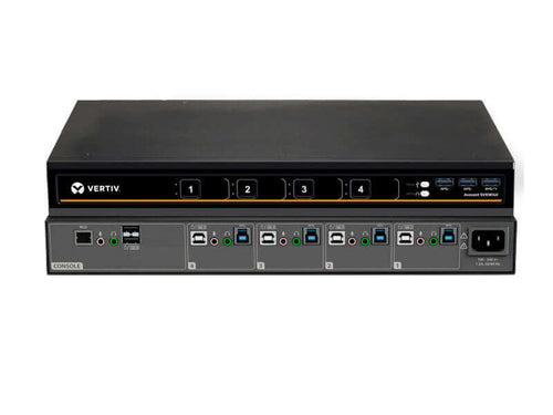 Vertiv Avocent SVKM 140 KVM-Switch – Schwarz | Zuverlässige KVM-Lösung
