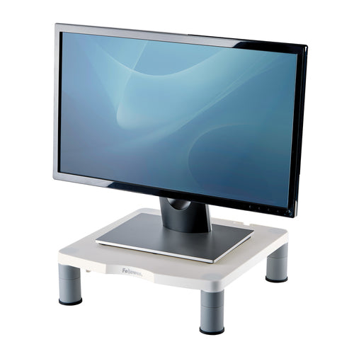 Fellowes Standard Monitorständer – Verstellbarer ergonomischer Ständer – Max. Gewicht 27 kg