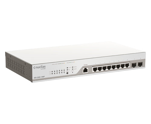 D-Link DBS-2000-10MP 10-Port Gigabit PoE+ Managed Switch – Intelligente Netzwerklösung