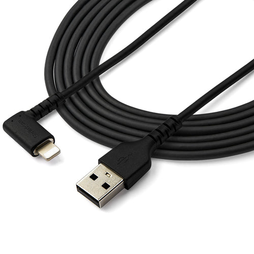 Lightning Cable StarTech.com RUSBLTMM2MBR 6ft USB A to Right-Angled Aramid Fiber