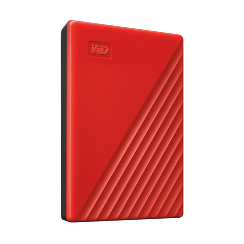 External Hard Drive 4TB Western Digital My Passport USB 3.2 Red