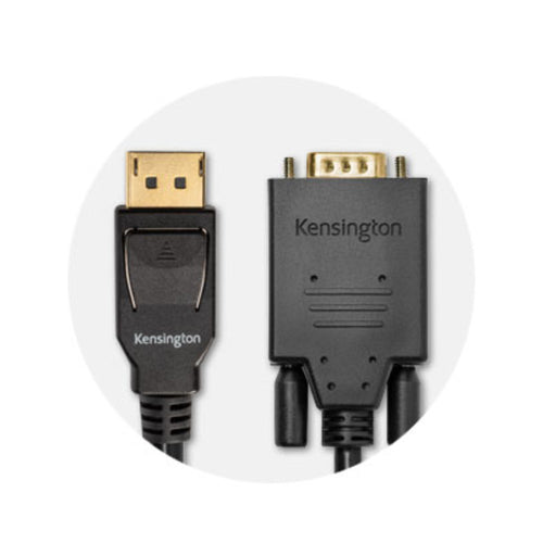 Video Cable Adapter Kensington K33024WW DisplayPort to VGA 1.8m