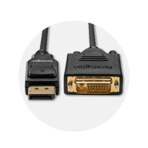 DisplayPort-auf-DVI-D-Videokabeladapter 1,8 m Stecker-Stecker Unidirektional