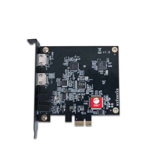 HDMI PCIe Interface Card Siig CE-H25111-S1 3.5mm Audio Black