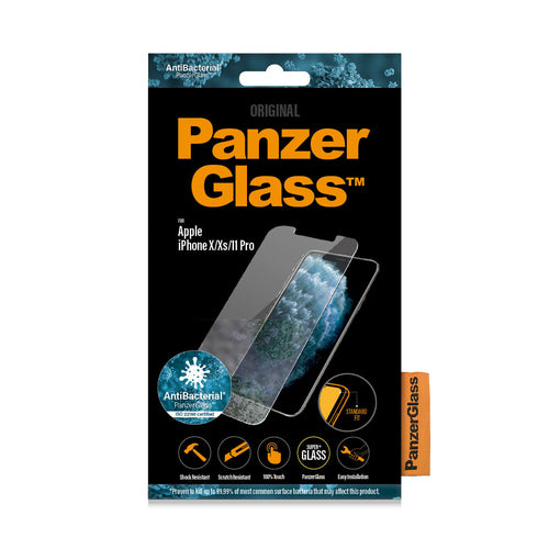 iPhone 11 Pro Screen Protector PanzerGlass Standard Fit Scratch Resistant Anti-Bacterial