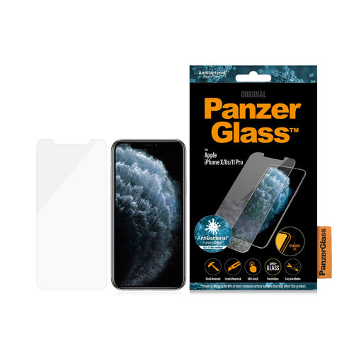 PanzerGlass ® Bildschirmschutz iPhone 11 Pro | Xs | X | Standard-Passform