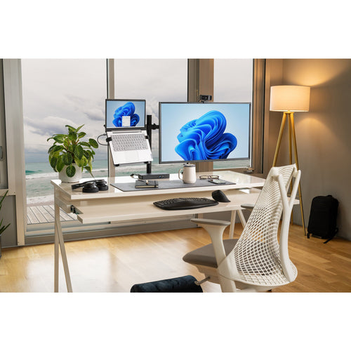 Dual Monitor Arm Mount for 32-Inch Monitors Ergonomic Adjustable Stand - Kensington