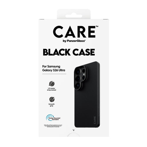 PanzerGlass CARE™ by ® TPU Case Black Samsung Galaxy S26 Ultra mobile phone case