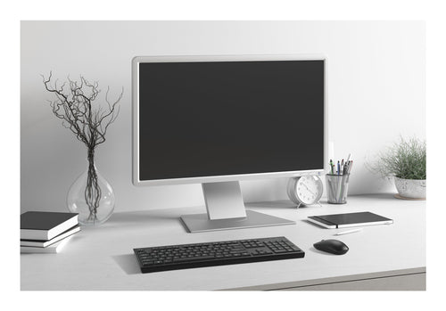 Kensington KM270 EQ Kabelloses Tastatur-Maus-Set – Schwarz – Bluetooth & RF – Wiederaufladbar
