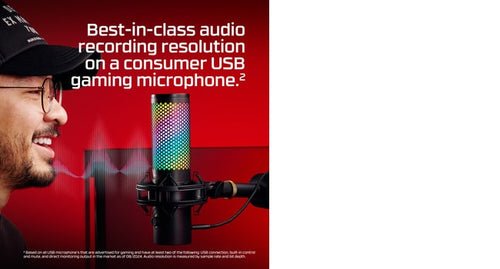 HyperX QuadCast 2 S - USB Microphone (Black)