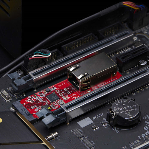 2.5GbE M.2 Network Card StarTech 1-Port Multi-Gigabit PCIe Ethernet