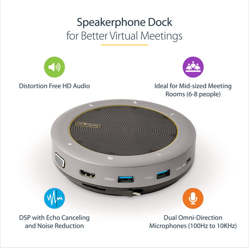 StarTech.com DKTBRSPMPD speakerphone