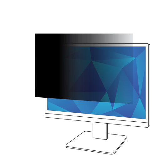 3M PF240W9B Privacy Filter for 24in Monitor - Anti-Glare & Frameless