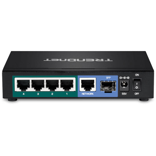Network Switch Trendnet TPE-TG611 Gigabit Ethernet PoE Wall-Mountable