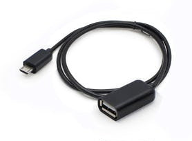 USB Cable AddOn Networks USBOTG1F-AO Mini-USB B to USB A 0.3m USB 2.0