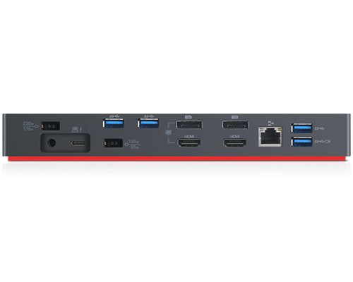 Thunderbolt 3 Workstation Dock Gen 2 Lenovo Kabelgebunden Schwarz 10 Gbit/s