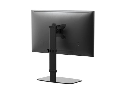 Freestanding Monitor Mount 27 Inch Adjustable Stand Black 6kg Capacity