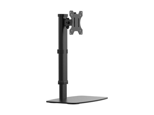 Freestanding Monitor Mount 27 Inch Adjustable Stand Black 6kg Capacity