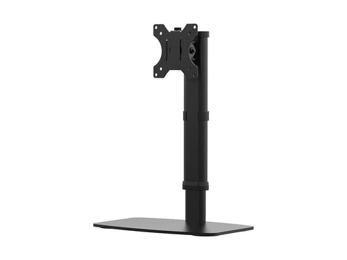 Freestanding Monitor Mount 27 Inch Adjustable Stand Black 6kg Capacity