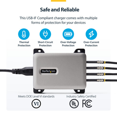 StarTech.com 424DEU-USB-C-CHARGER mobile device charger