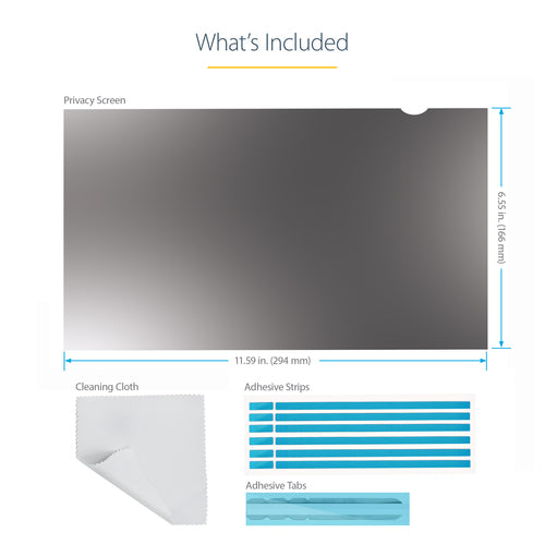 StarTech.com 133L-PRIVACY-SCREEN display privacy filter
