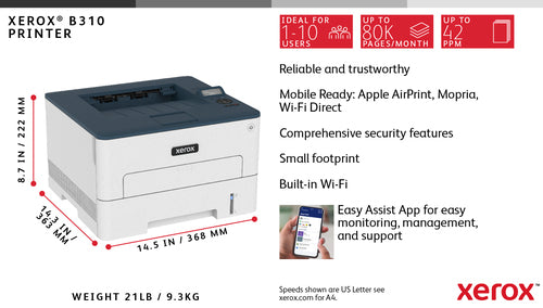 Xerox B310V_DNI laser printer