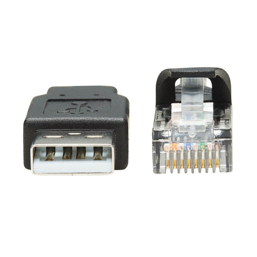 Console Cable Tripp Lite USB-A to RJ45 6ft 250Kbps Cisco Compatible