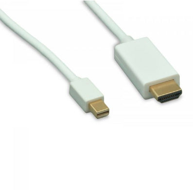 eNet Components HDMIM-MDPM-WH-6F video cable adapter
