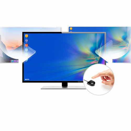 4K Ultra HD KVM Switch ATEN US3310 3840x2160 15W Aluminium