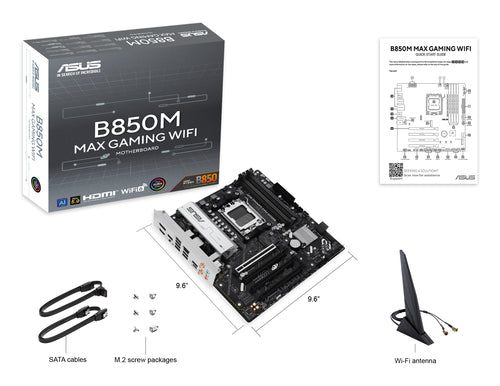 ASUS B850M MAX GAMING WIFI