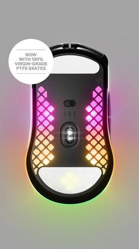Steelseries Aerox 3 Onyx Optical Gaming Mouse USB Type-C 8500 DPI Right-Handed