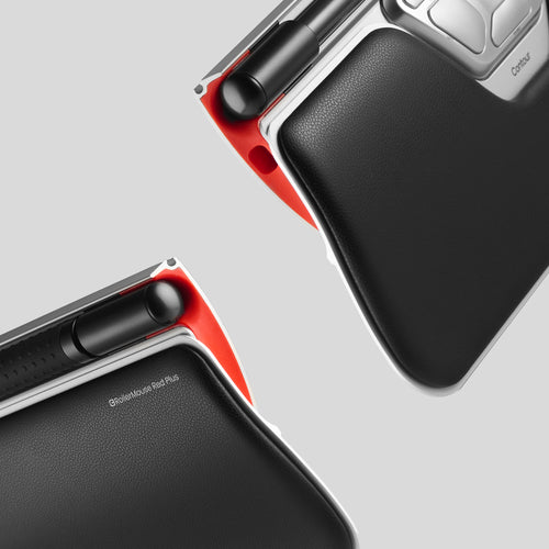 Contour Design RollerMouse Red Plus – Kabelgebundene ergonomische Maus – 2800 DPI – USB Typ-C