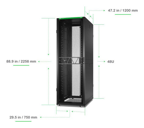 APC AR3347B2 rack cabinet
