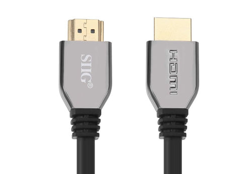 HDMI Cable Siig CB-H21511-S1 2m 48 Gbit/s Black and Grey