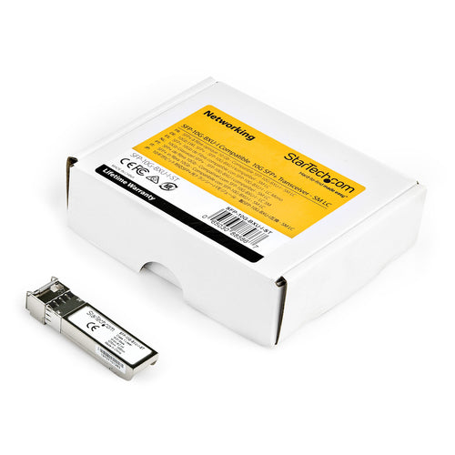 StarTech.com SFP-10G-BXU-I-ST 10GBASE-BX SFP+ BiDi Glasfaser-Modul - 10 GbE