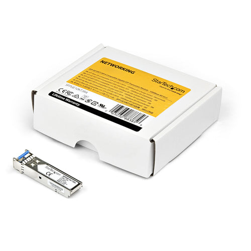 StarTech.com SFPGE10KT3R4 BiDi-Glasfaser-Transceiver-Modul – 1 GbE Gigabit Ethernet